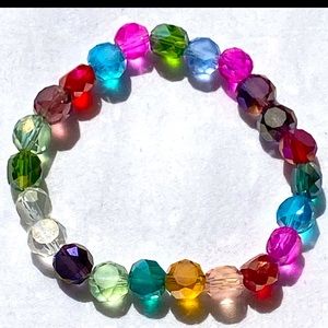 Multicolor Glass Bracelet